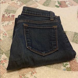 J Brand size 26 straight leg dark rinse